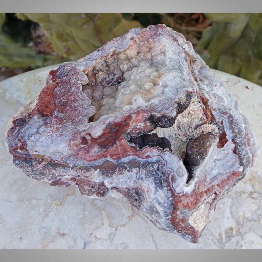 laguna lace agate crystal chunk 01 Protection Grounding - Picture 3 of 8